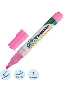 Маркер меловой MunHwa, CM-10, розовый, 3мм