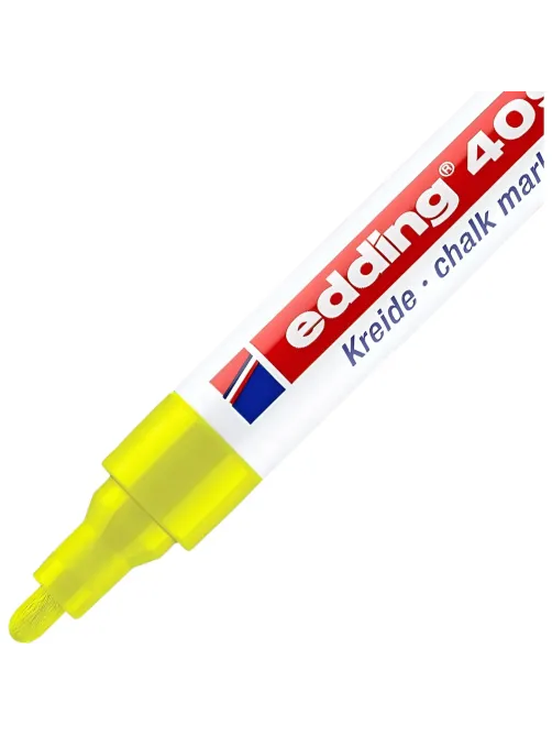 Маркер меловой Edding E-4095 chalk marker жёлтый
