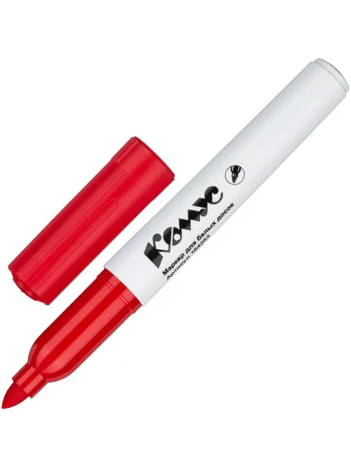 Набор маркеров для белых досок КОМУС BY2304 набор 4цв. 2-5мм