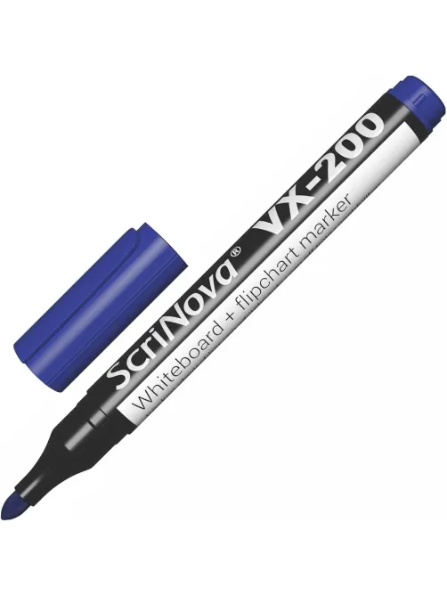 Набор маркеров для белых досок и флипчартов ScriNova VX-200 набор 4цв