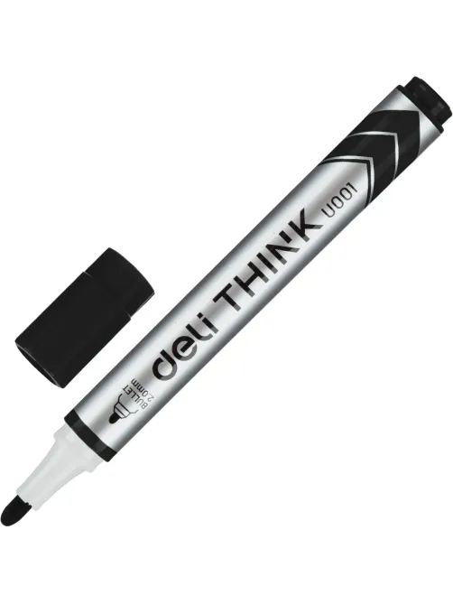 Набор маркеров для белых досок Deli Think 2 мм 4 цвета кругл.нак.EU00101