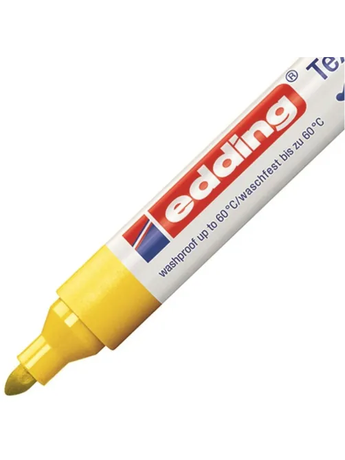 Маркер для текстиля Edding E-4500, жёлтый_005