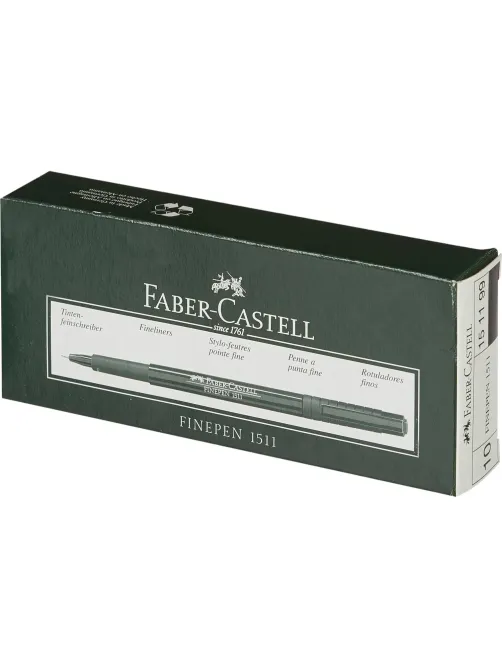 Линер Faber-Castell FINEPEN 1511 0,4мм черный 151199