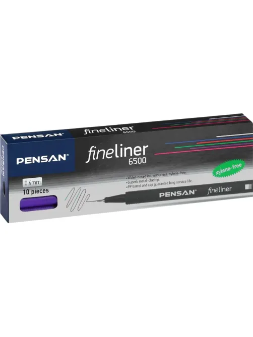Линер неавтоматический PENSAN FINE BLACK 6500/10