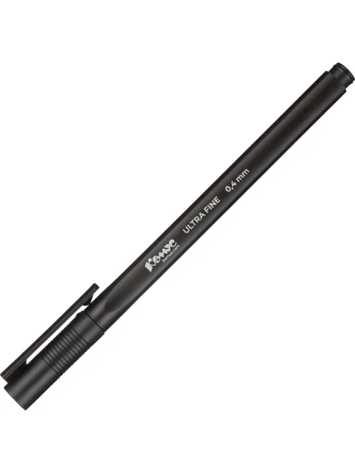 Линер Комус Ultra Fine 0.4 мм, черный