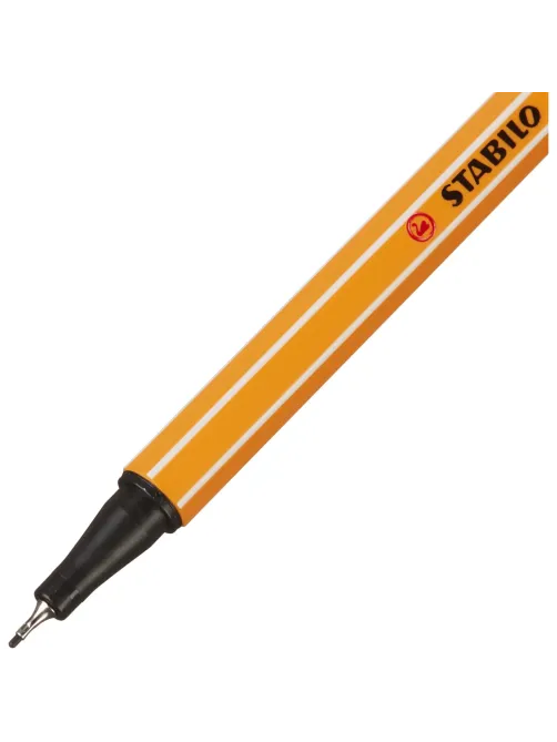 Линер STABILO Point 88/46 0,4мм черный Германия