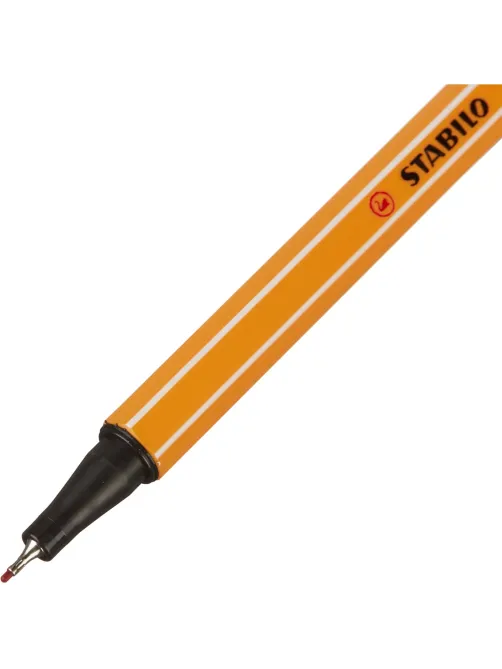 Линер STABILO Point 88/40 0,4мм красный Германия