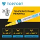 Маркер лаковый Topfort Industrial 2 мм желтый