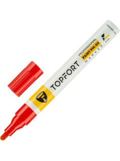 Маркер лаковый Topfort Paint 4 мм красный