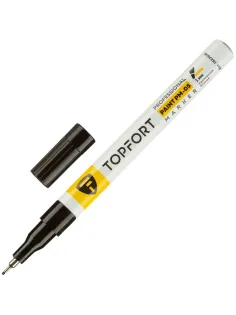 Маркер лаковый Topfort Paint 1 мм черный