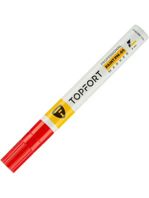 Маркер лаковый Topfort Paint 4 мм красный