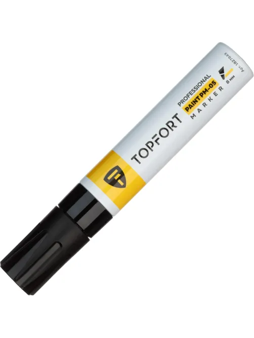 Маркер лаковый Topfort Paint 8 мм черный
