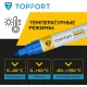 Маркер лаковый Topfort Paint 8 мм синий