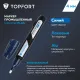 Маркер лаковый Topfort Industrial Plus 4 мм синий