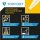 Маркер лаковый Topfort Paint 1 мм белый