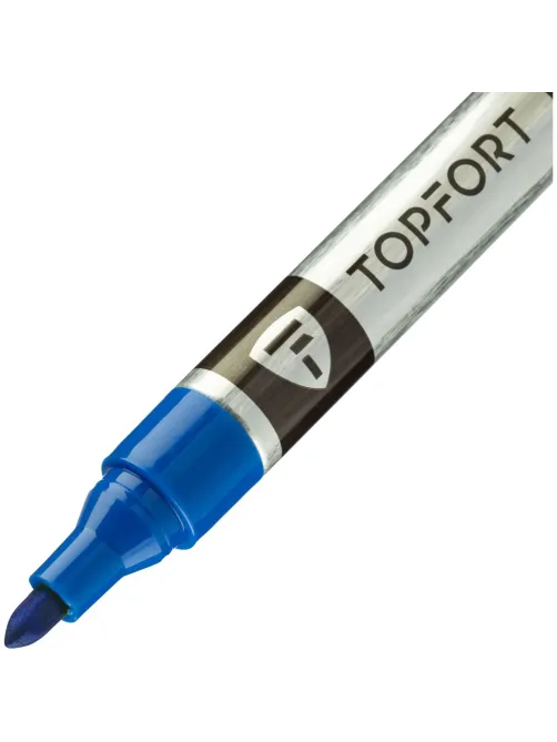Маркер для металла Topfort MetalPro 1-3 мм синий