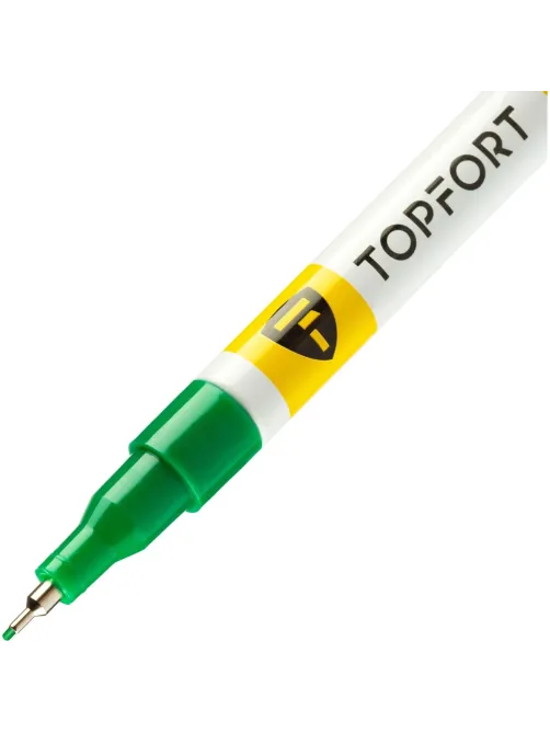 Маркер лаковый Topfort Paint 1 мм зеленый