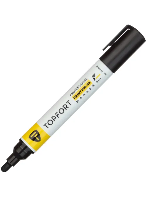Маркер лаковый Topfort Paint 6 мм черный