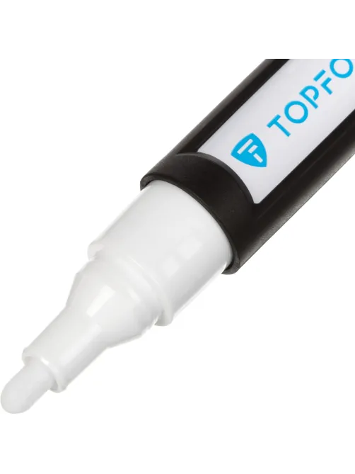 Маркер лаковый Topfort Industrial Plus 4 мм белый
