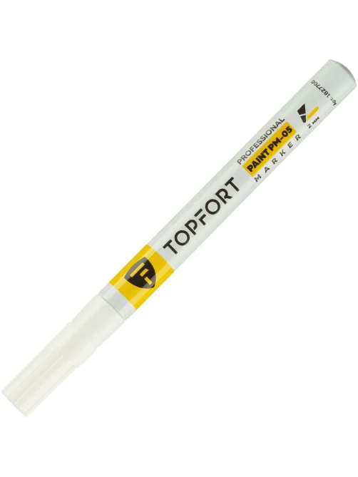 Маркер лаковый Topfort Paint 2 мм белый