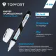 Маркер лаковый Topfort Industrial Plus 4 мм белый