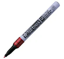 Маркер лаковый Sakura Pen-Touch 1 мм красный XPMKA#19