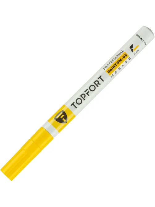 Маркер лаковый Topfort Paint 2 мм желтый