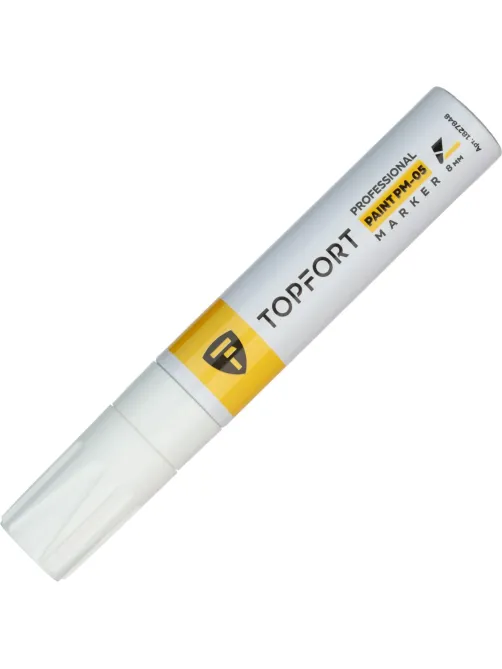 Маркер лаковый Topfort Paint 8 мм белый