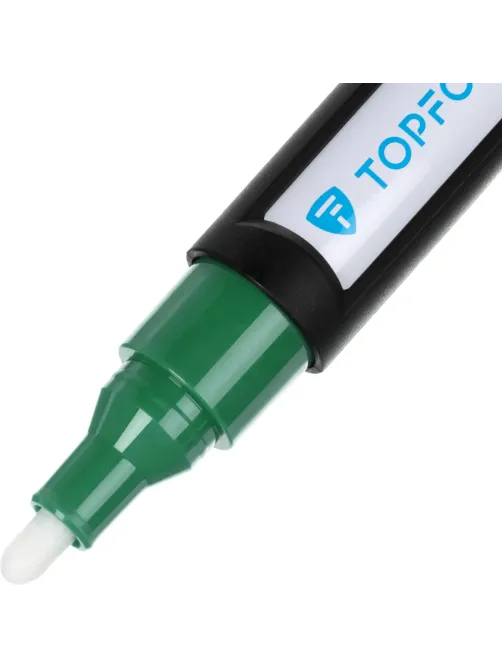 Маркер лаковый Topfort Industrial Plus 4 мм зеленый