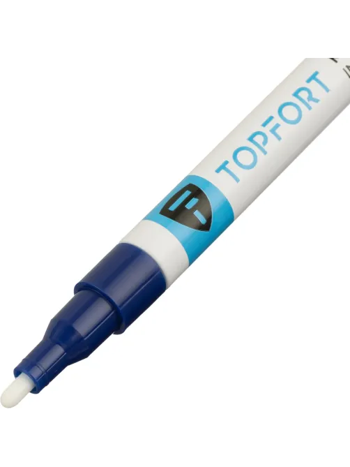 Маркер лаковый Topfort Industrial Plus 2 мм синий