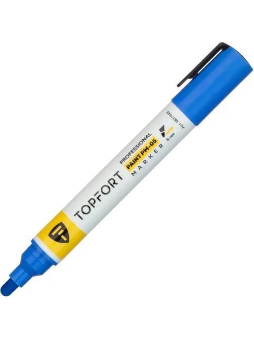 Маркер лаковый Topfort Paint 6 мм синий