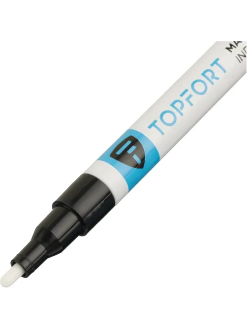Маркер лаковый Topfort Industrial Plus 2 мм черный