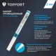 Маркер лаковый Topfort Industrial Plus 2 мм белый