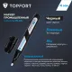 Маркер лаковый Topfort Industrial Plus 4 мм черный