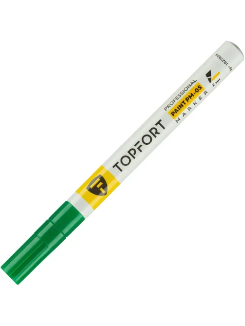 Маркер лаковый Topfort Paint 2 мм зеленый