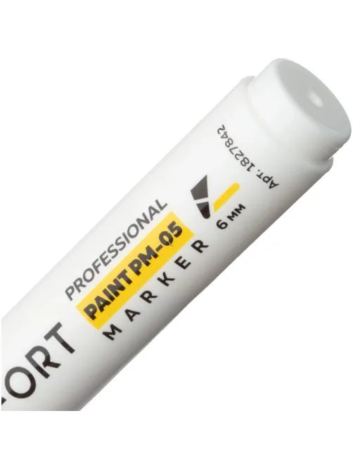 Маркер лаковый Topfort Paint 6 мм белый