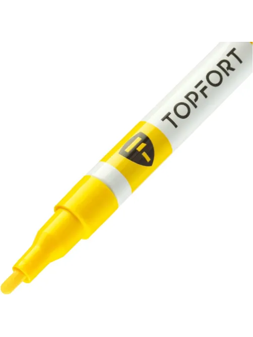 Маркер лаковый Topfort Paint 2 мм желтый