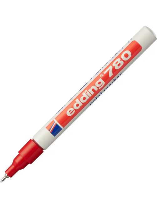 Маркер лаковый EDDING 780/2 красный 0,8мм, круглый наконечник