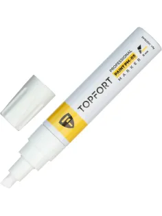 Маркер лаковый Topfort Paint 8 мм белый