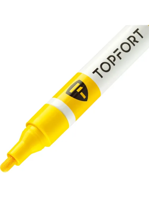 Маркер лаковый Topfort Paint 4 мм желтый