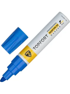Маркер лаковый Topfort Paint 8 мм синий
