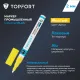 Маркер лаковый Topfort Industrial Plus 2 мм желтый
