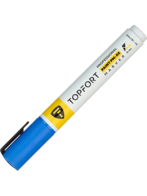 Маркер лаковый Topfort Paint 6 мм синий