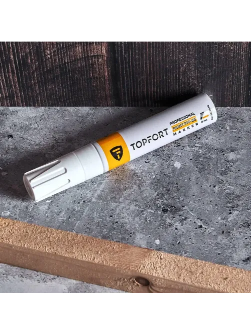 Маркер лаковый Topfort Paint 8 мм белый