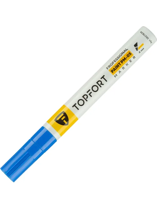 Маркер лаковый Topfort Paint 4 мм синий
