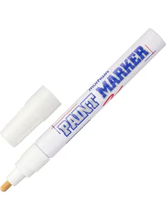 Маркер лаковый MunHwa 4 мм белый