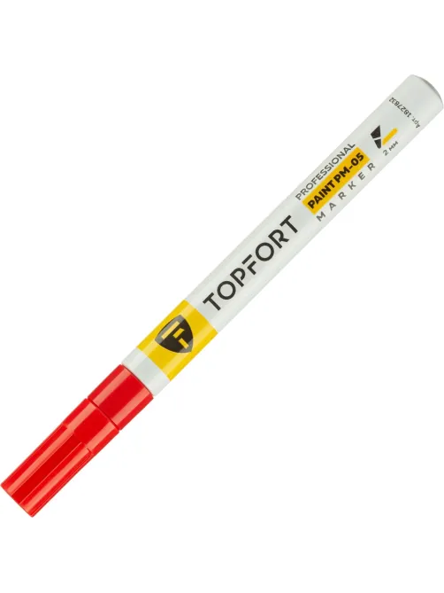 Маркер лаковый Topfort Paint 2 мм красный