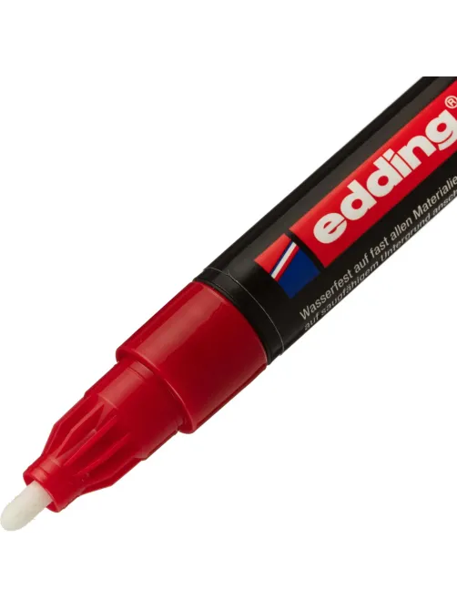 Маркер лаковый EDDING 791/2 красный 1-2мм, пласт. корп