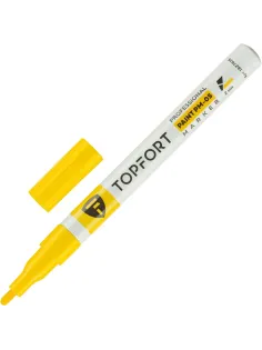 Маркер лаковый Topfort Paint 2 мм желтый