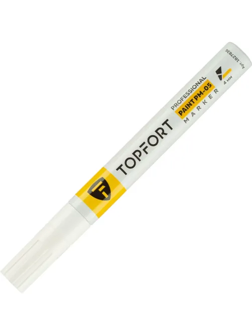 Маркер лаковый Topfort Paint 4 мм белый